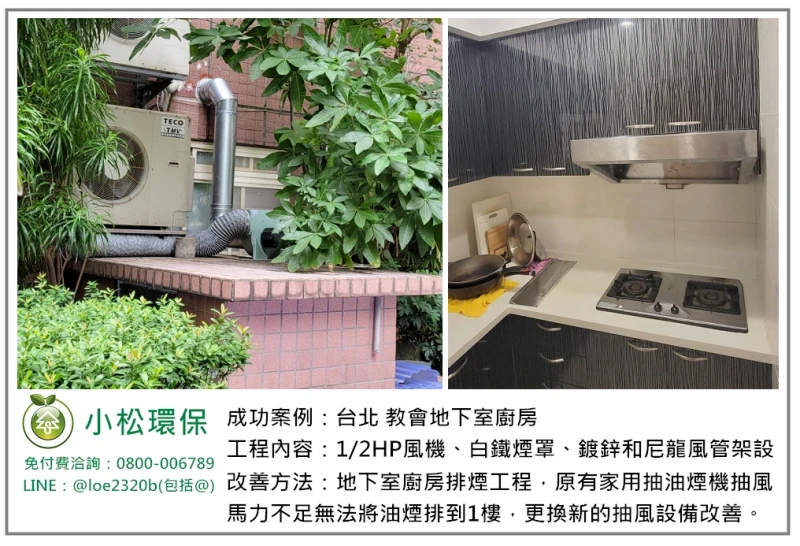 教會地下室廚房(台北)