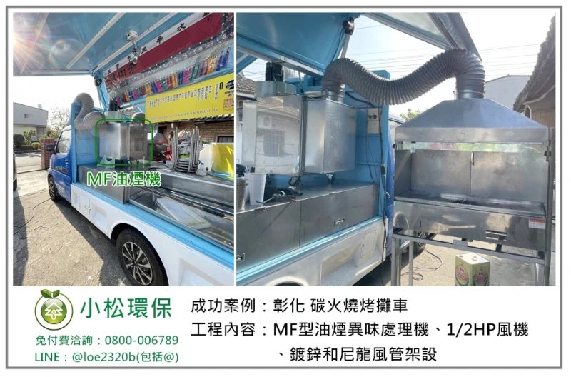 碳火燒烤攤車(彰化)