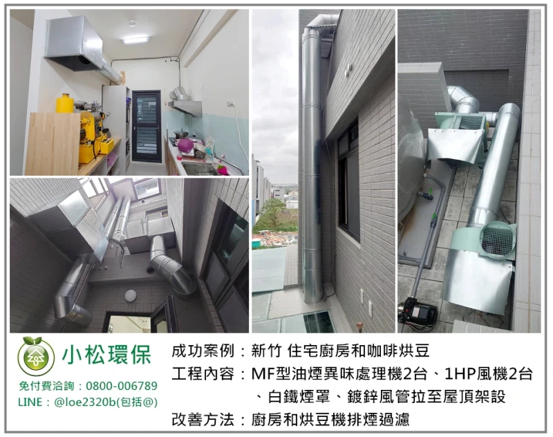 住宅廚房和咖啡烘豆(新竹)