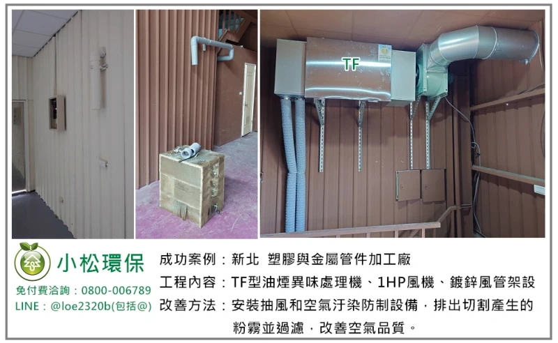 塑膠與金屬管件加工廠(新北)