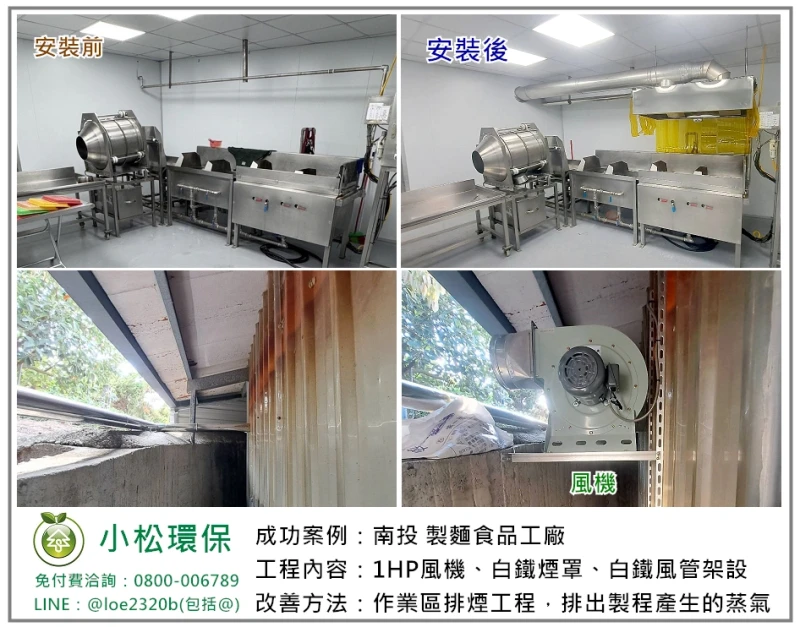 製麵食品工廠(南投)
