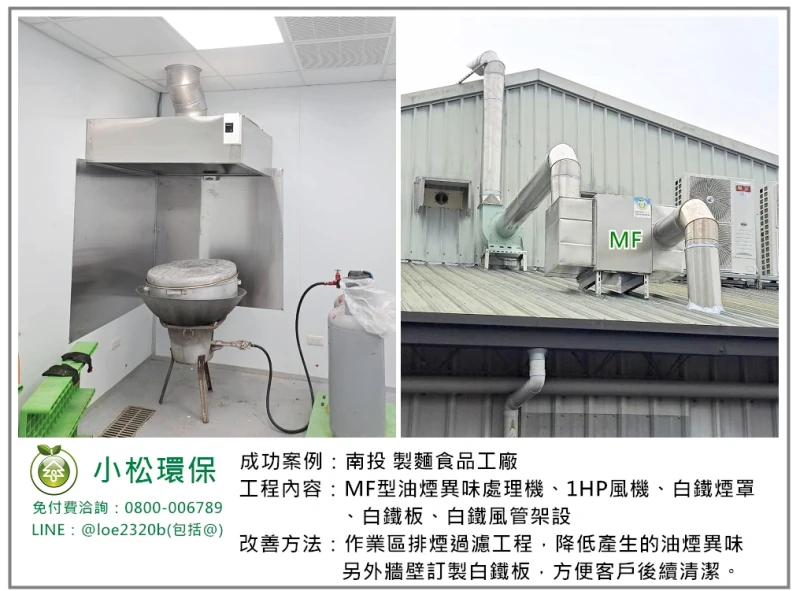 製麵食品工廠(南投)