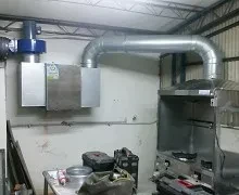 中式料理、快炒、便當_油煙機 安裝實例